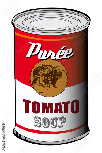 conserve popart Fototapeta