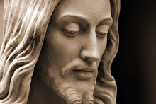 Sepia-toned Jesus