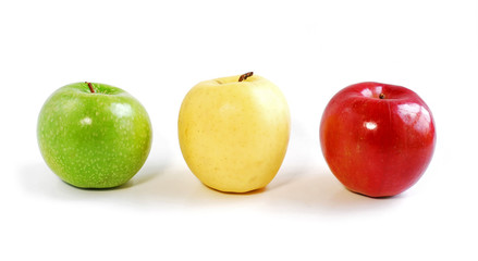 Canvas Print - three apples