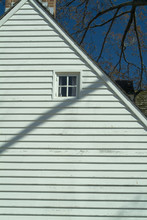 Colonial Home Side And Window