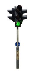 traffic light isolated