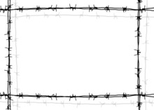 Barbed Wire Frame