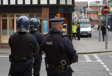 Police In Town Centre