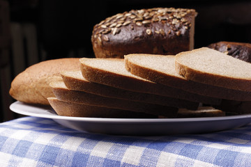 Canvas Print - bread