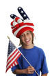 © Lisa F. Young - patriot boy - funny