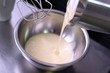 cream preparing - whisk