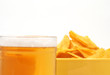 beer and chips