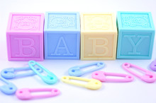 Pastel Baby Blocks