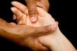 oil hand massage