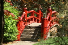 Ornamental Red Bridge