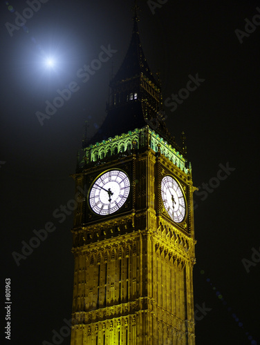 Plakat na papierze fotorealistycznym Big ben