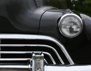 grill and headlights