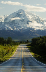 road to mountains