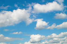 Blue Sky With White Clouds At Midday - Image 2