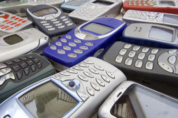 old cellular phones 1