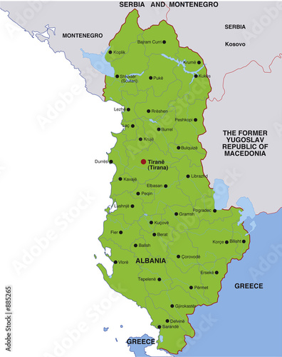 Map Albania Landkarte Albanien Buy This Stock Illustration And Explore Similar Illustrations At Adobe Stock Adobe Stock