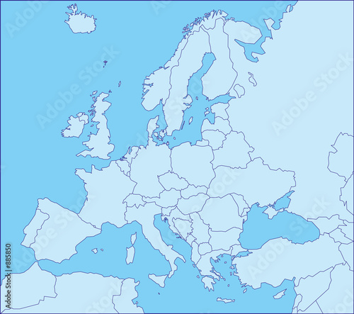 Dekoracja na wymiar  mapa-europy-mapa-europy-v2