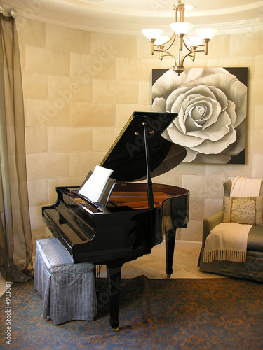 Naklejka dekoracyjna music room