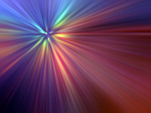 Multicolored Light Rays
