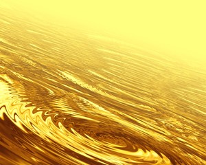 Poster - gold background