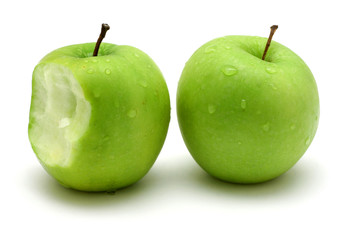 two apples