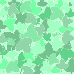 Sticker - pastel leaves