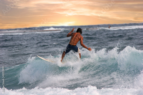 Naklejka samoprzylepna Surfer 8