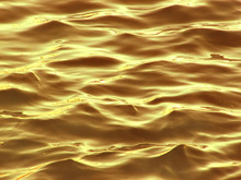 Molten Gold Abstract