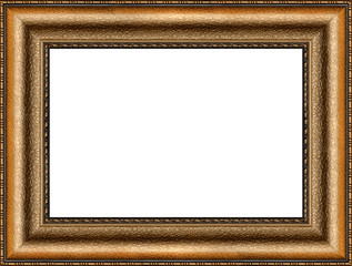 Wall Mural - antique golden picture frame