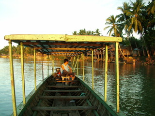 Poster - bateau, laos