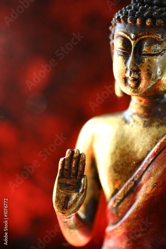 Obraz na płótnie canvas trzyczęściowy "tryptyk" Budda