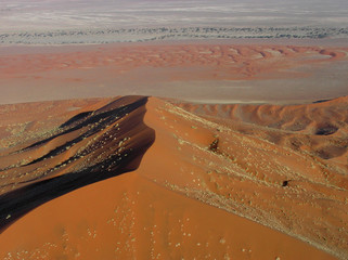 Wall Mural - dune vu d'en haut