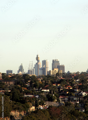 Obraz na płótnie canvas trzyczęściowy "tryptyk" Sydney city