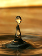 Leinwanddruck Bild water drop
