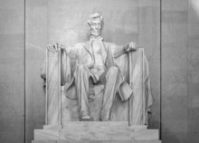 Lincoln Memorial (full Frontal View)