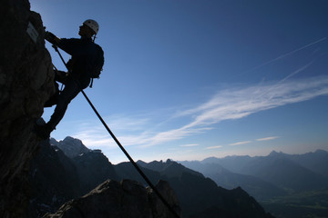 Canvas Print - climber