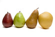 pears in row