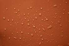 Brown Water Droplets