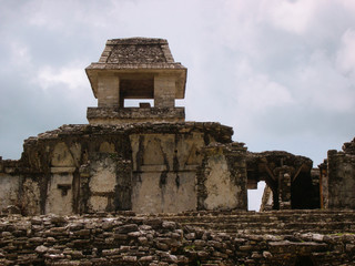 Wall Mural - site maya de palenque