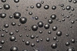 bubbles of air on teflon background