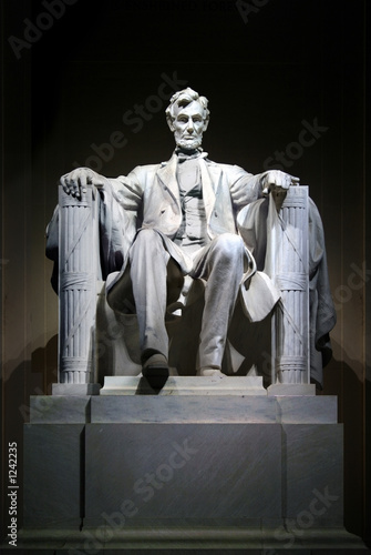 Fotografía lincoln memorial statue (darker)