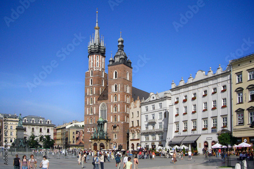 Naklejka na szybę krakow square