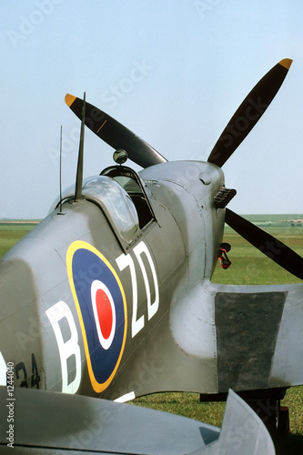 Papel de parede spitfire cockpit