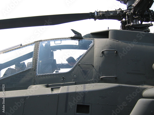 Naklejka samoprzylepna Samolot - wojskowy helikopter