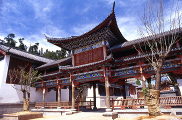 Wall Mural - temple a lijiang