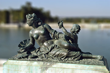 sculpture du parc