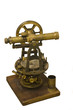 antique measuring instrument of surveying and alignment
