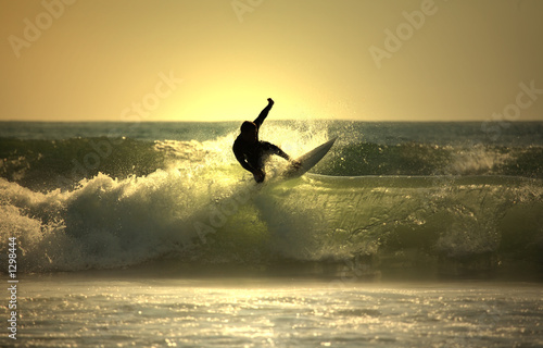 Obrazy Windsurfing  surfer-o-zachodzie-slonca