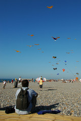 festival de cerf-volants à dieppe