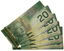 Canadian Dollars Bank Notes 20